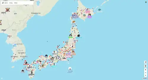 动画巡礼地图Anitabi