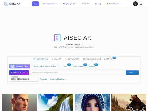 AISEO AI ART Generator