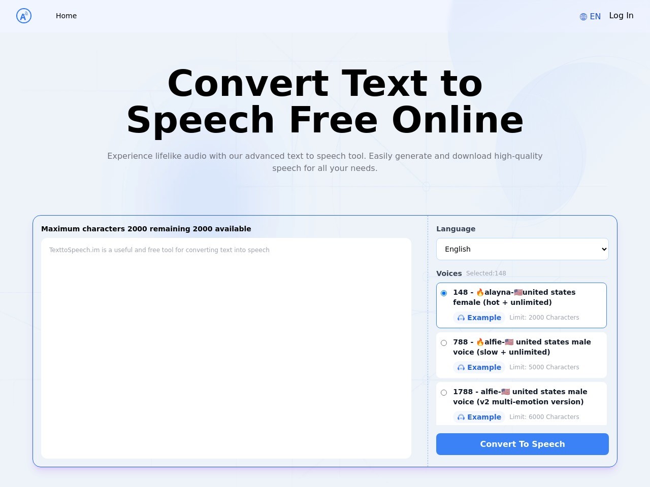 TextToSpeech