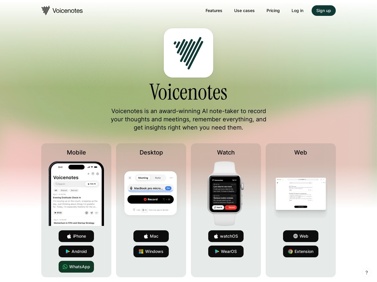 Voicenotes