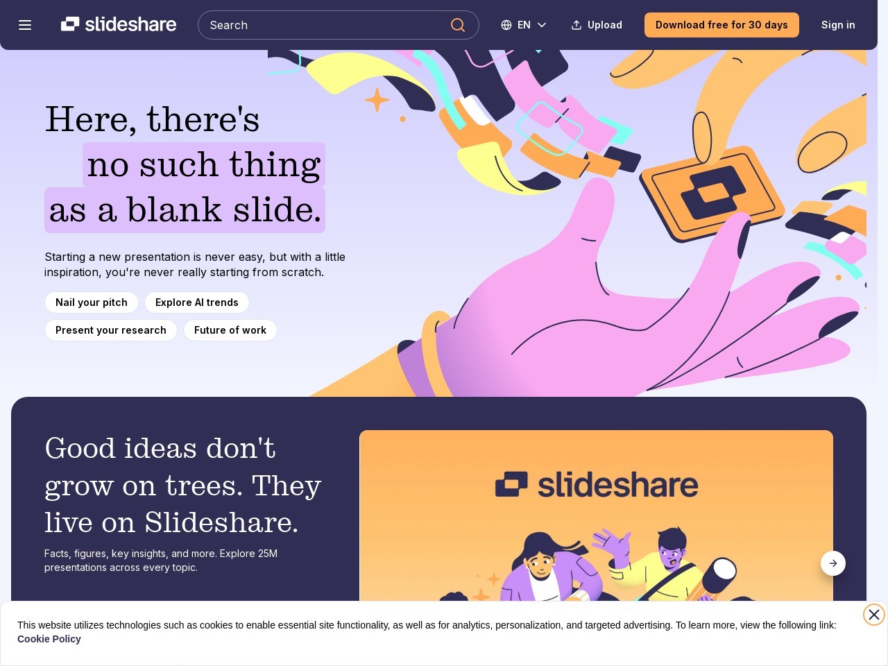 Slideshare | PPT平台